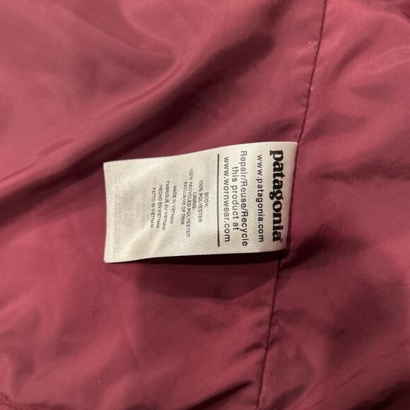 Patagonia Jacket Womens X Small Maroon 3-in-1 Parka Duck Down H2NO Coat Lady* - Picture 7 of 10